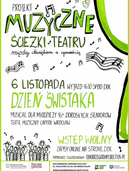 Bezpłatny wyjazd na musical „Dzień Świstaka” do Wrocławia z Brzegu Dolnego