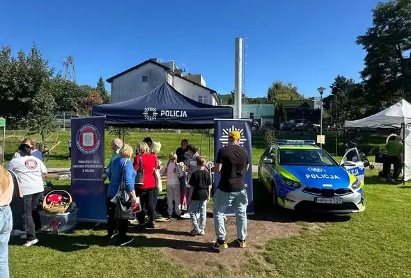 Wołowscy policjanci spotkali się z mieszkańcami na Pikniku Ekologicznym