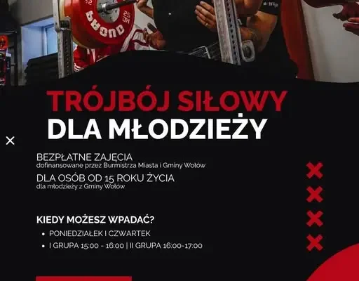 Trójbój siłowy dla młodzieży z Gminy Wołów wraca po przerwie