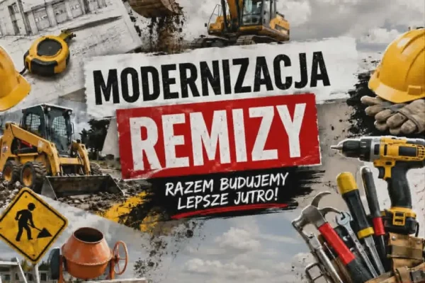 Pożar trawy w Brzegu Dolnym – interwencja OSP przy Al. Jerozolimskich