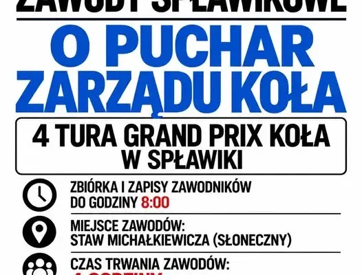 Zawody wędkarskie w Brzegu Dolnym – ostatnia tura Grand Prix Koła PZW nr 2 „Rokita”