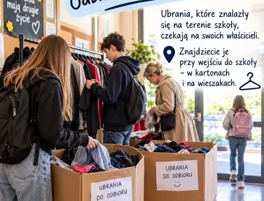 Zguby w szkole w Brzegu Dolnym czekają na właścicieli do 9 października