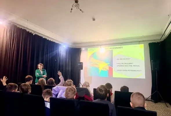 Uczniowie z Wołowa rozpoczęli edukację filmową w cyklu „Młode Horyzonty”