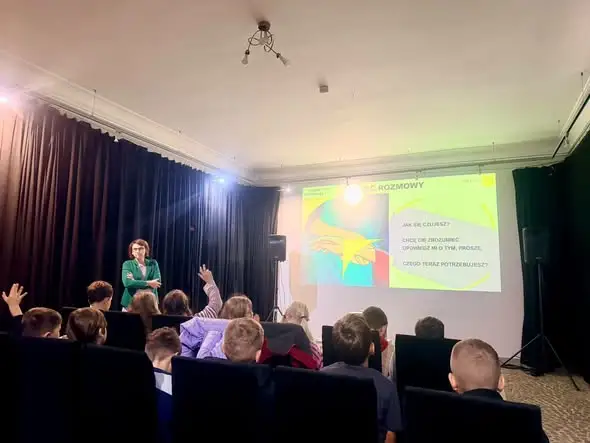 Uczniowie z Wołowa rozpoczęli edukację filmową w cyklu „Młode Horyzonty”