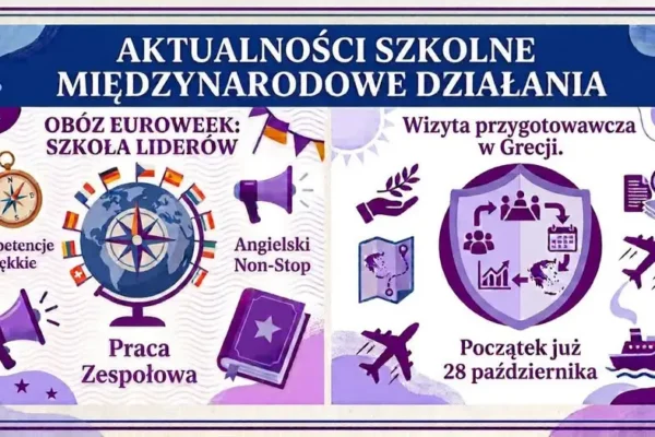 ZSP3 Brzeg Dolny: EuroWeek i przygotowania do Grecji w jednym czasie