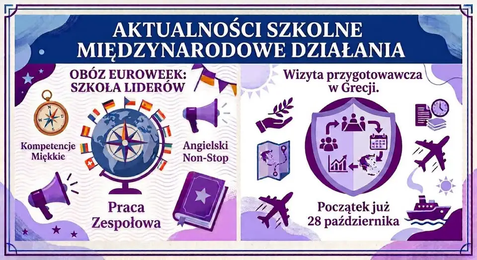 ZSP3 Brzeg Dolny: EuroWeek i przygotowania do Grecji w jednym czasie