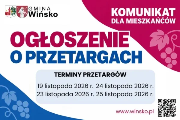 Gmina Wińsko sprzedaje działki – cztery przetargi w listopadzie